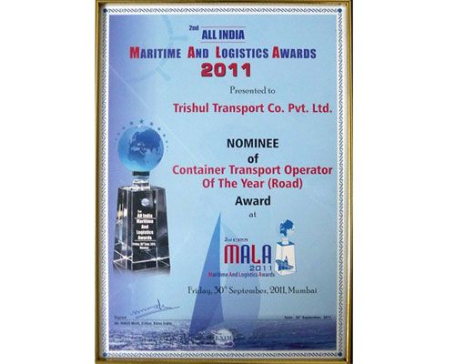 Container Transport Operator Of The Year (Road)